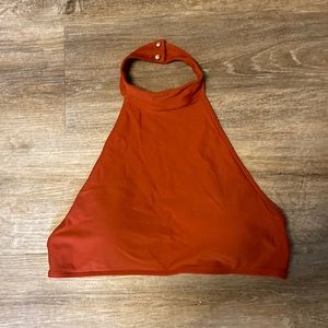 High neck bikini top